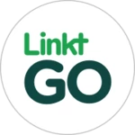 linktgo. track and pay tolls. android application logo